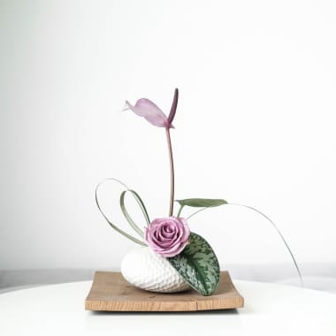 O que é a arte de arranjos florais Ikebana?