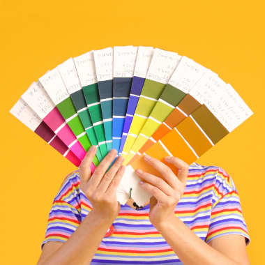 Como criar uma paleta de cor com guache
