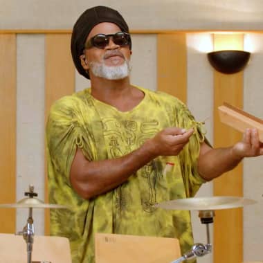 Carlinhos Brown Presents Some of his Favorite Percussion Instruments