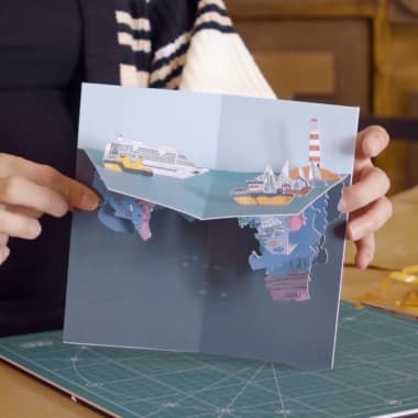 Tutorial DIY: cómo hacer una tarjeta pop-up 