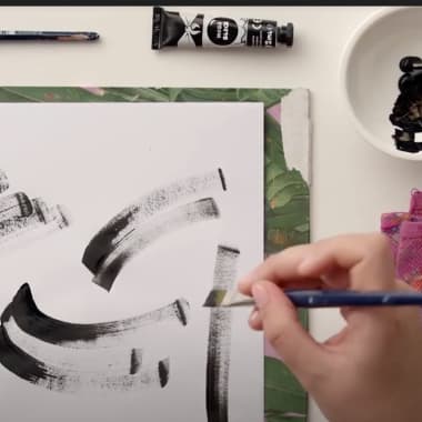 Tutorial Ilustración: cómo crear texturas con gouache