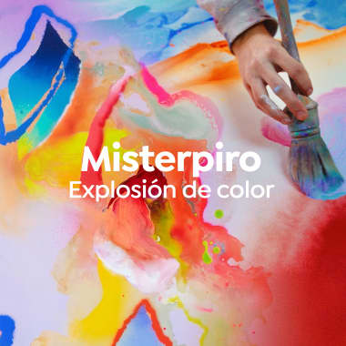 La explosión de color de Misterpiro en Domestika Creativos