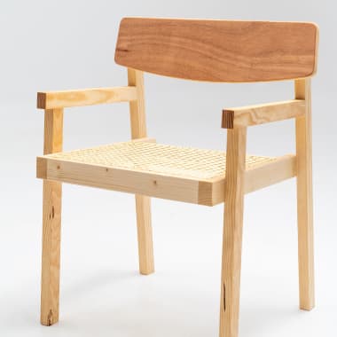 Free Download: Wooden Chair Sketch For Blender and AutoCAD