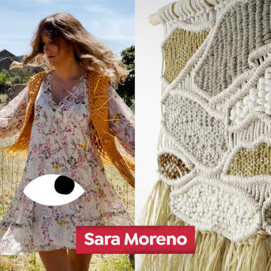 Meet Textile Artist Sara Moreno in this Domestika Diary