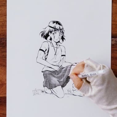 Manga Tutorial: How to Draw Princess Mononoke
