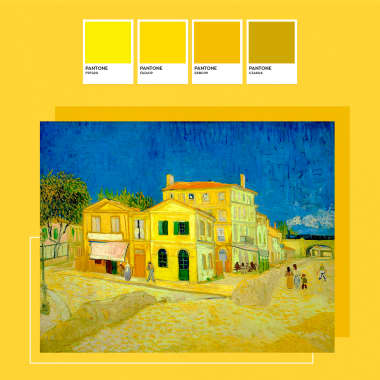 Warum hat Van Gogh so viel in Gelb gemalt?