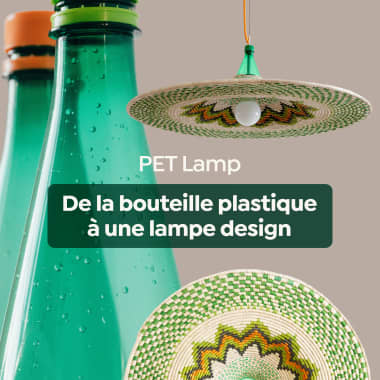 PET Lamp : Comment transformer une bouteille plastique en une lampe design