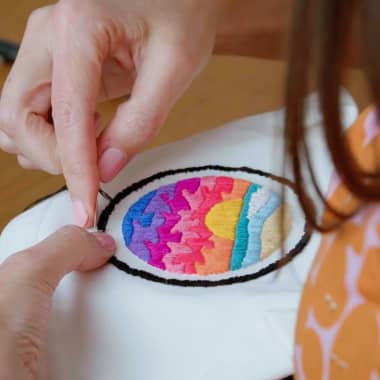 Embroidery Tutorial: How to Embroider a Patch by Hand