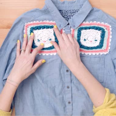 Cómo renovar tu ropa fácilmente con técnicas de crochet