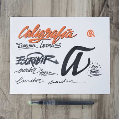 ¿Qué es la caligrafía moderna y qué estilos hay?