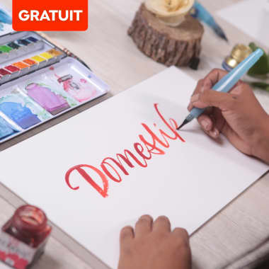 PDF gratuit : exercices de calligraphie au pinceau pour débutants