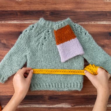 Free Knitting Pattern: Nordic-Style Sweater for Kids and Adults