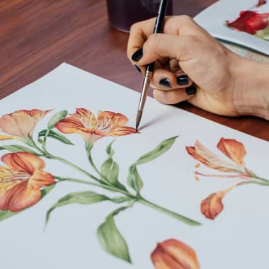 Free Guide to Learn How To Draw Flowers and Leaves