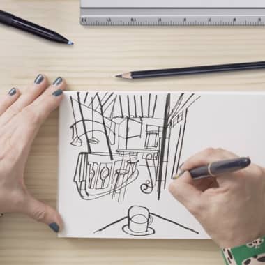 Tutorial Ilustración: 3 ejercicios para aprender a dibujar en perspectiva