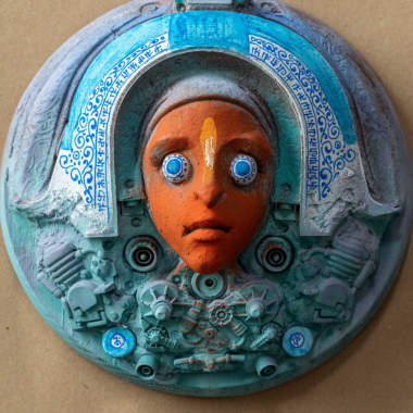Escultura: Sobre la magia del turquesa y la pátina de imitación del cobre verde