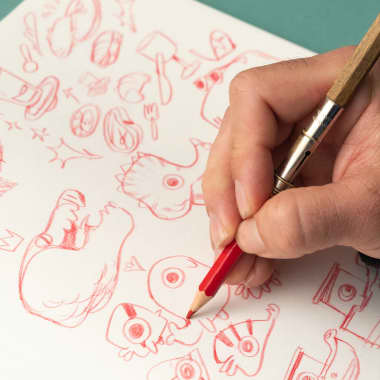 Descubre los diferentes tipos de línea para crear tus personajes y sácale partido a tu sketchbook