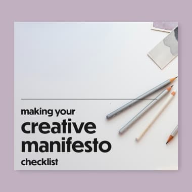 Free Download: Creative Manifesto Checklist
