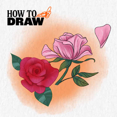 Tutorial: Cómo dibujar una rosa (+Descarga gratuita)