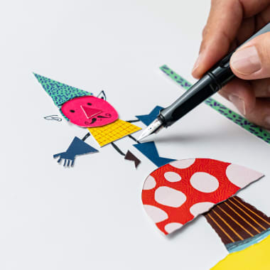 Children’s Illustration Tutorial: How to Create Characters Using Collage