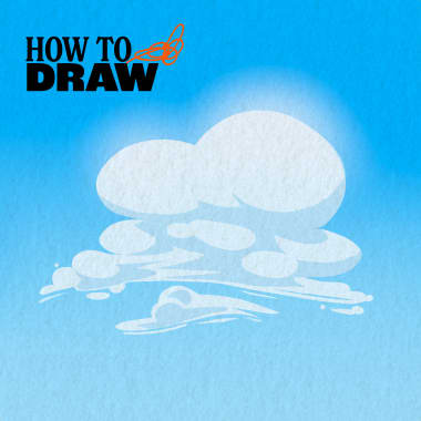 How to Draw Clouds (the easy way) (+Free Download)