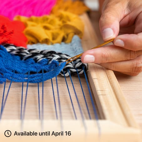 Introduction to Frame Loom Tapestry. A Craft course by Diana Cunha