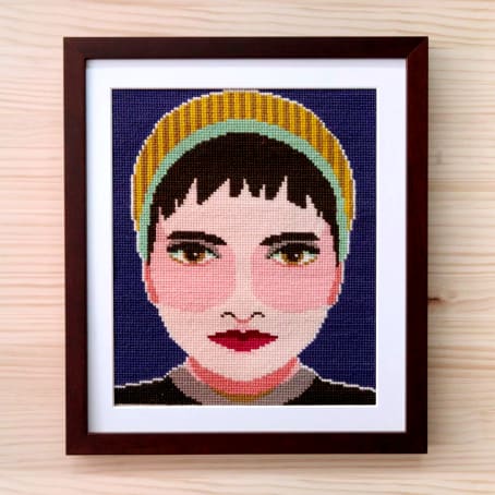Creación de retratos en punto de cruz. Un curso de Craft de Emily Peacock