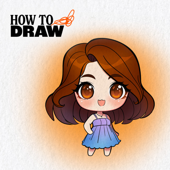 Diseño Gráfico Tutorial Gratuito En Pdf Cómo Dibujar Un Personaje Chibi Paso A Paso 