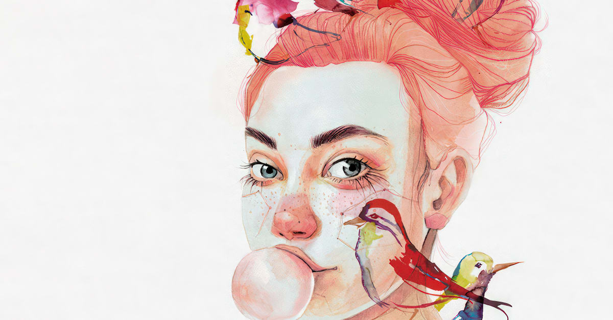 Illustrated Portrait In Watercolor Ana Santos Online Course Domestika