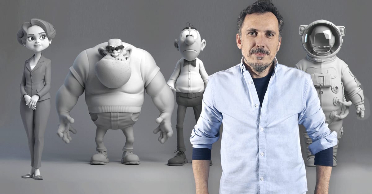 Professional Modelling Of 3d Cartoon Characters Juan Solis Garcia