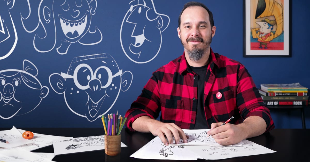 “Introducción a la creación de personajes estilo cartoon”. Un curso online de Ilustración de Ed Vill | Domestika