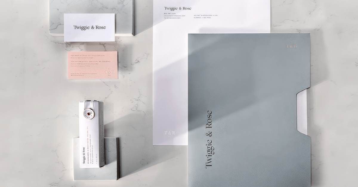 Design of a Captivating Corporate Stationery Set