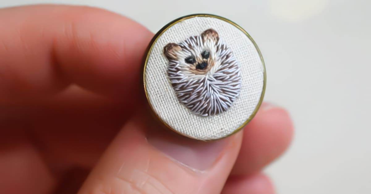 Miniature Needlework: Make Embroidered Jewelry
