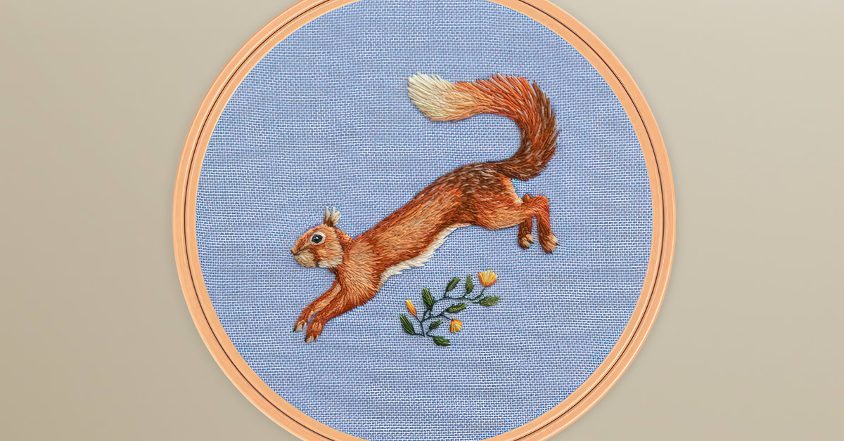 Freehand Needle Painting: Embroider the Beauty of Wildlife
