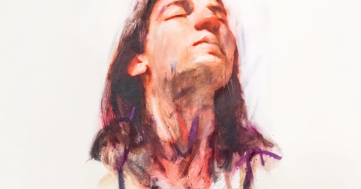 Experimental Portraiture: Fusing Oil, Acrylic, and Spray Paint - Illustration online course