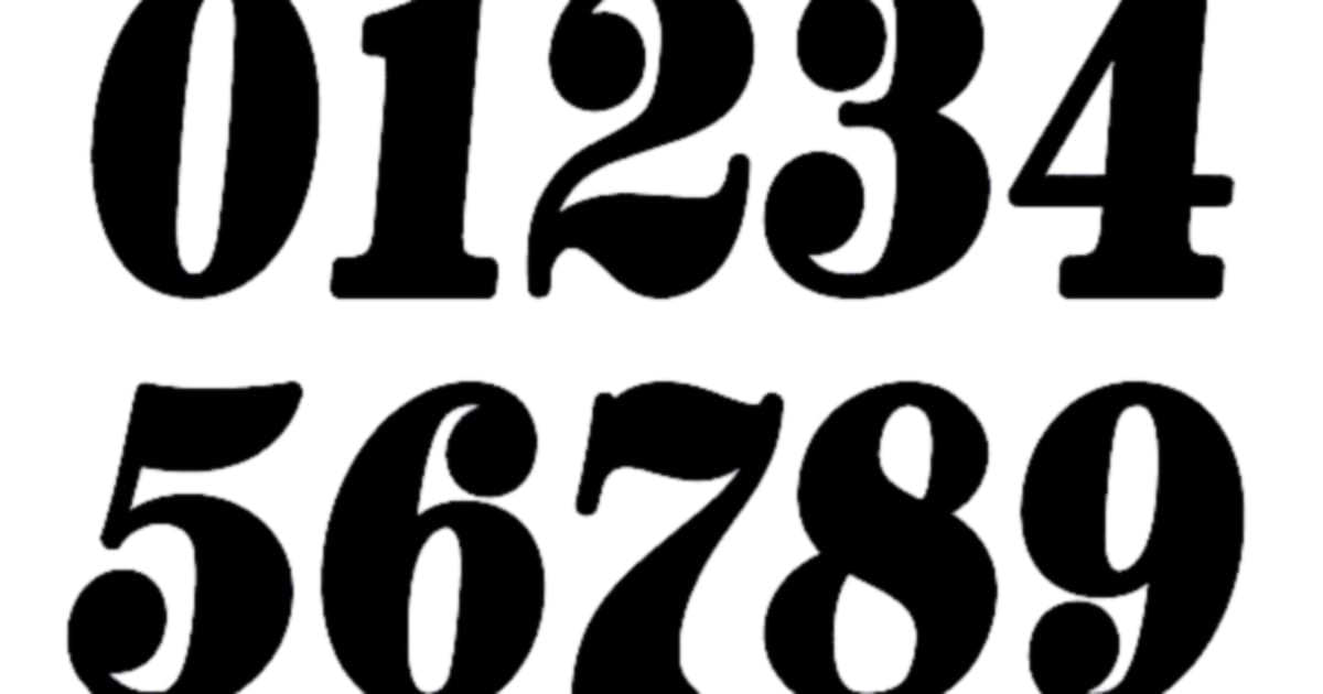 Жирным шрифтом 4 1. Шрифты цифр. Красивые цифры шрифт. Крупный шрифт цифр. Цифры старинным шрифтом.