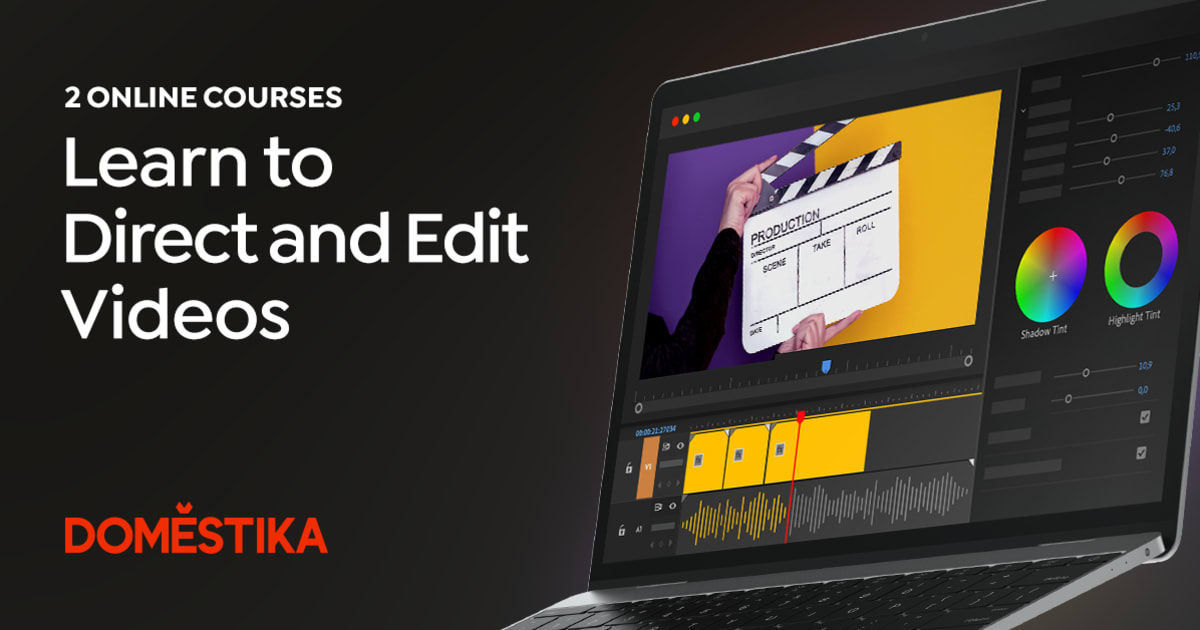 Learn video editing Domestika