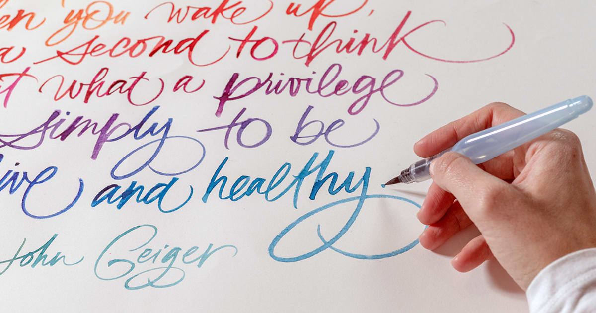 6 tutoriales gratis de caligrafía y lettering para principiantes | Domestika