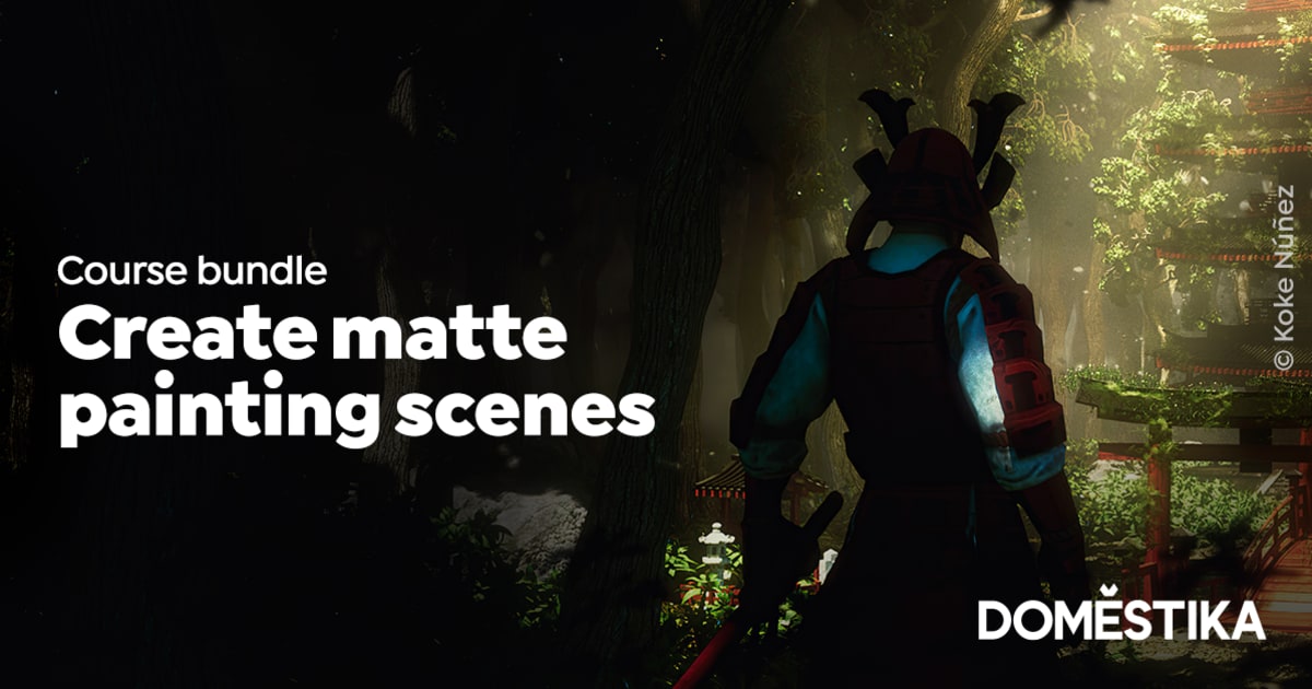 Create Matte Painting Movie Scenes Domestika