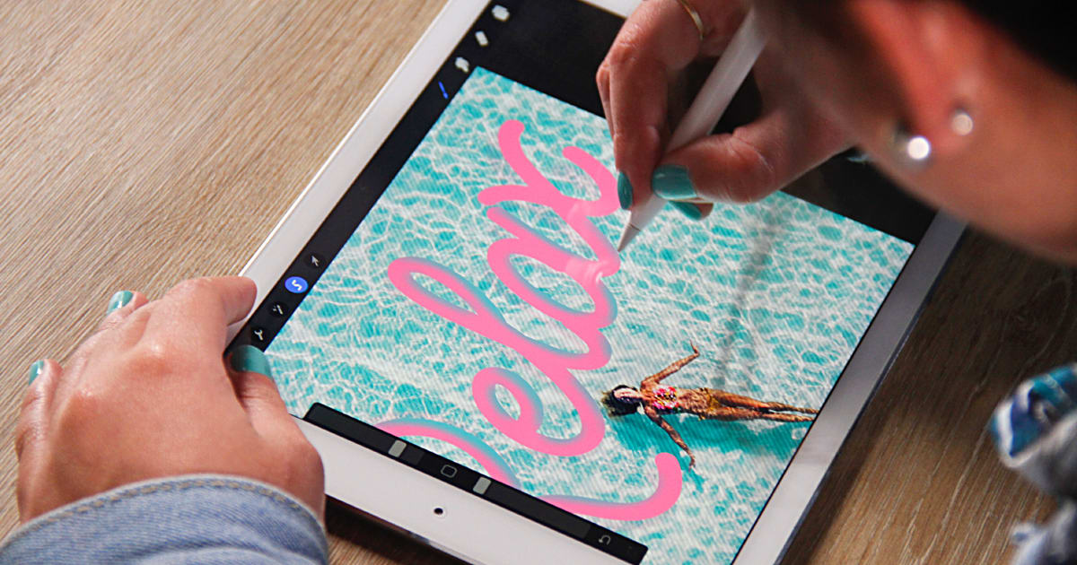 8 divertidas apps de iPad para practicar caligrafía y lettering | Domestika