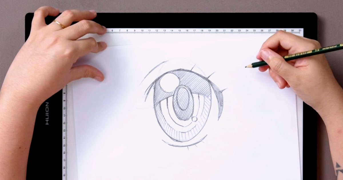 Character Design Tutorial How to Draw Manga Eyes Domestika