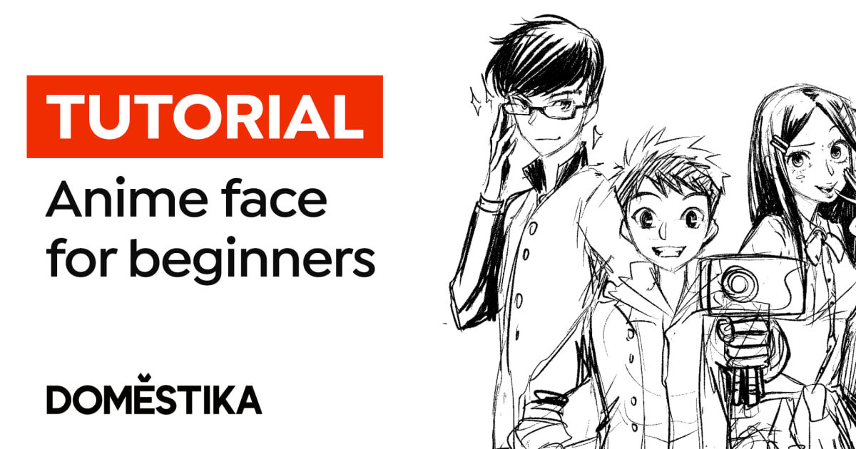Drawing Tutorial: How to Draw an Anime Girl Face