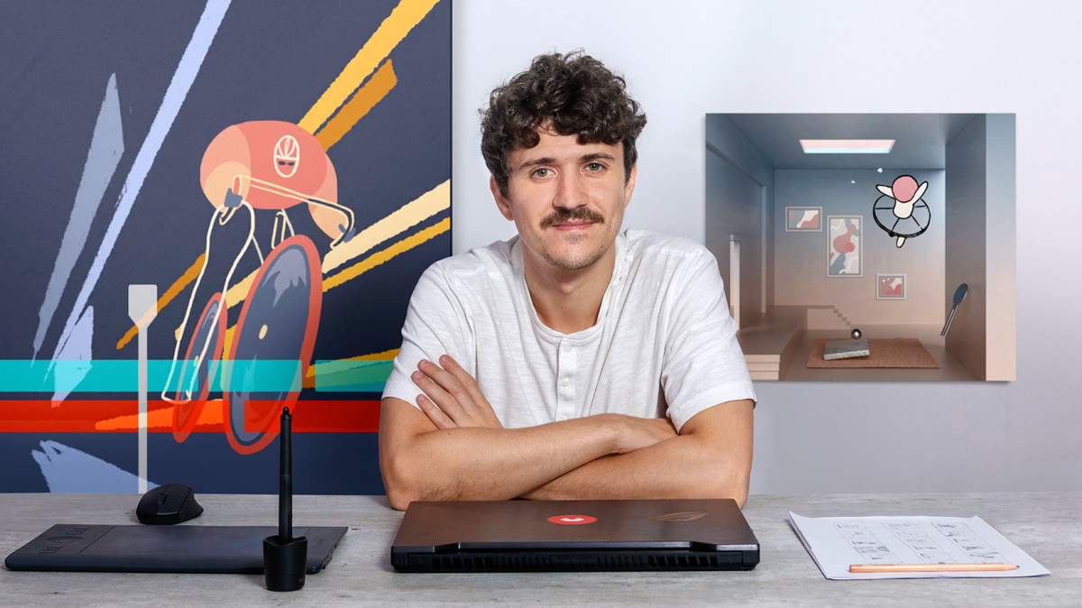 Online Course - Combined 2D illustration and 3D animation techniques (Martiniano Garcia Cornejo) | Domestika Online Course - Combined 2D illustration and 3D animation techniques (Martiniano Garcia Cornejo) | Domestika