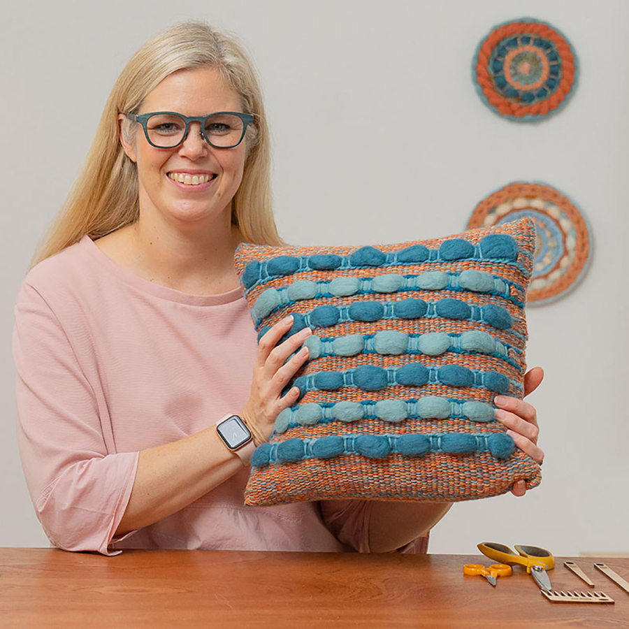 My project in Hand-Weaving Techniques: Design Textile Accessories course by csabodesigns