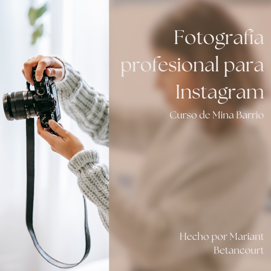 Mi proyecto del curso: Fotografía profesional para Instagram by mariant_bt