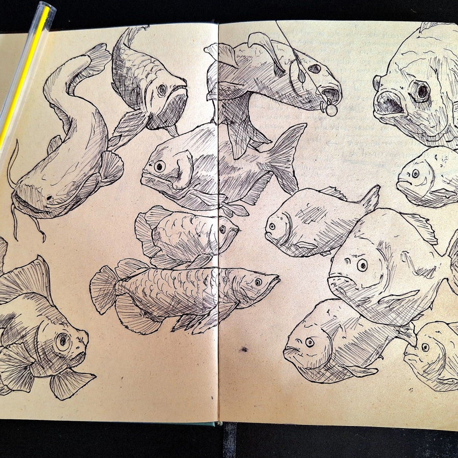 Mi proyecto del curso: Sketching diario como inspiración creativa by marinsebastian49
