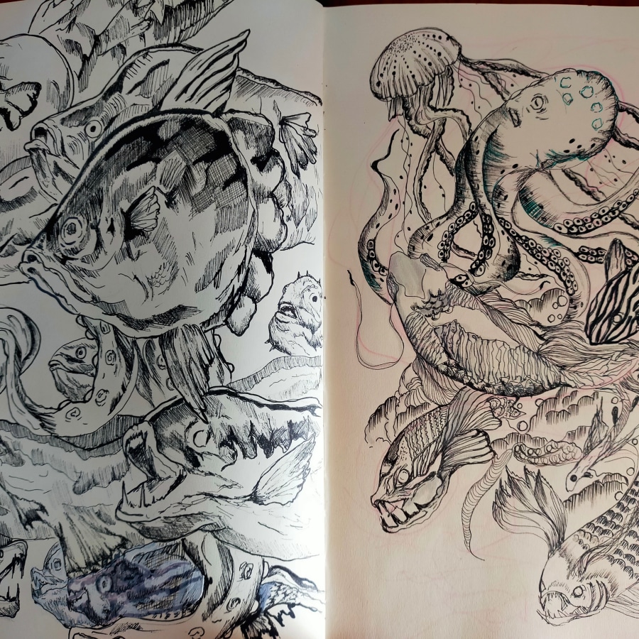 Mi proyecto del curso: Sketching diario como inspiración creativa by in_duska