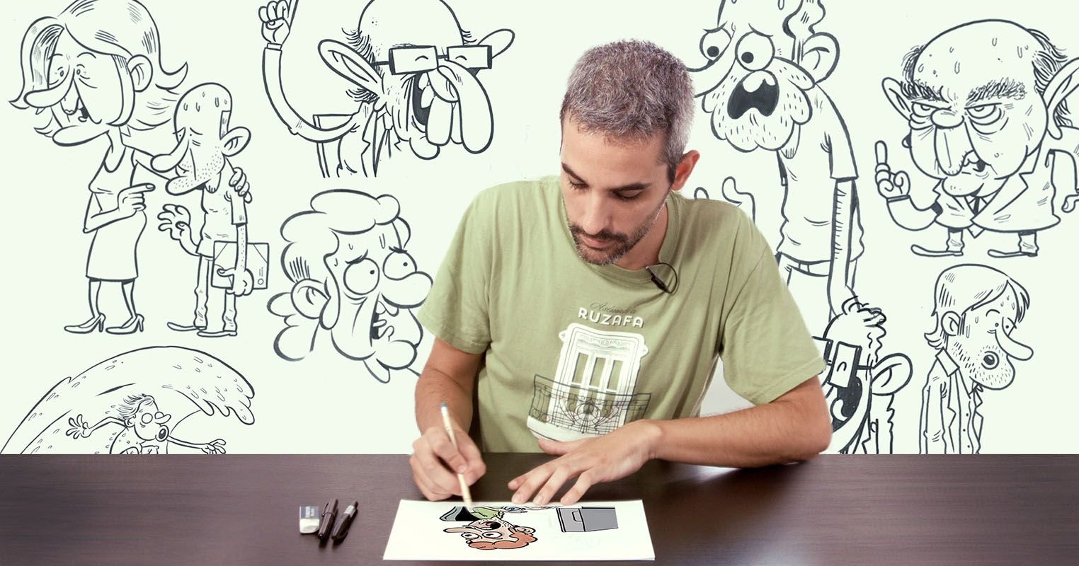 Online Course - Cartoon Comedy for Beginners (Raúl Salazar) | Domestika