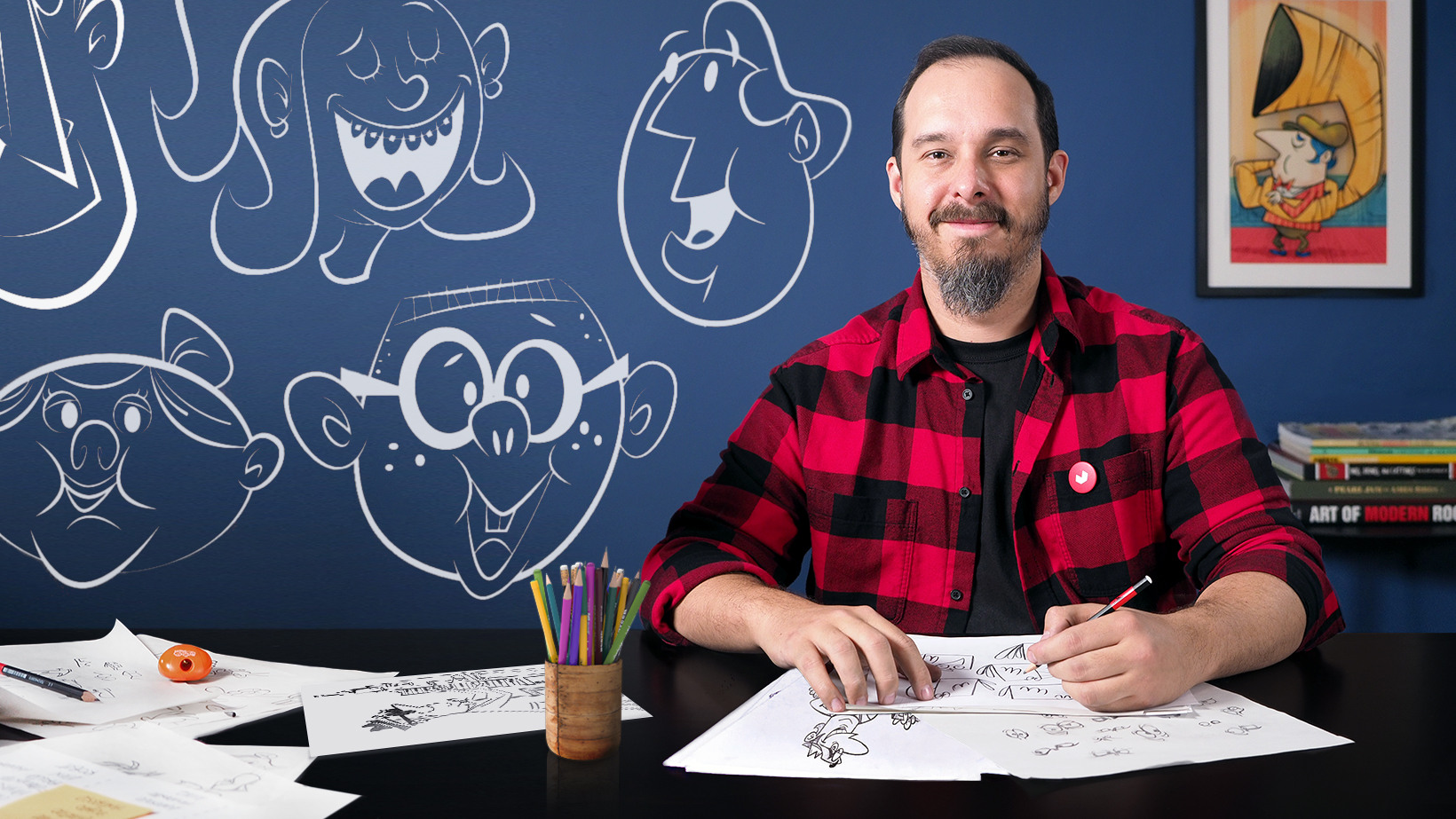 Online Course - Introduction to the Creation of Cartoon Style Characters  (Ed Vill) | Domestika