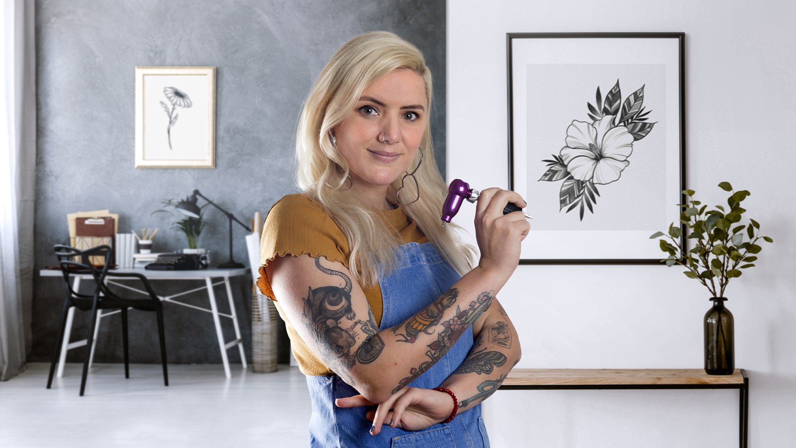 Kinderpaleis Monet Huiswerk maken Online cursus - Botanische tatoeages creëren met pointillisme (Polilla  Tattoo) | Domestika