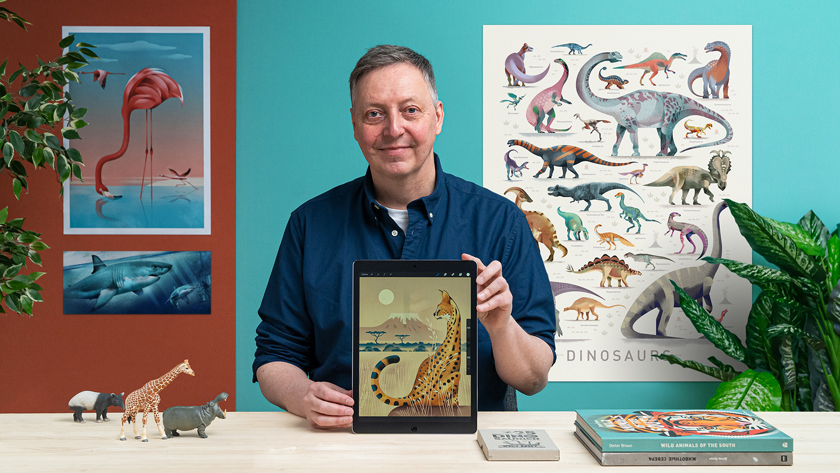 Online Course - Wildlife Illustration for Children's Books (Dieter Braun) |  Domestika